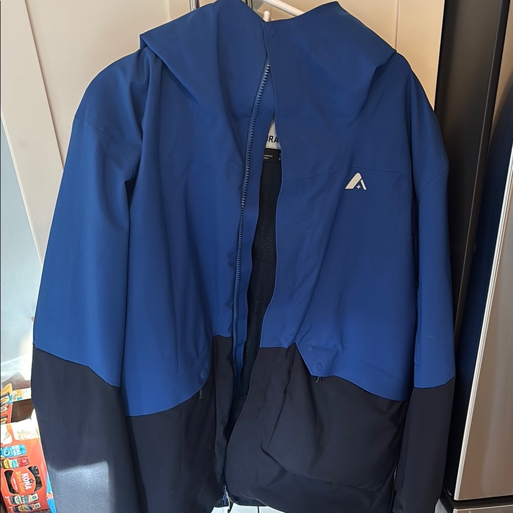 Blue and navy ski coat from Orange